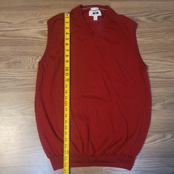 Joseph Abboud Merino Wool V-Neck Sweater - Picture 5 of 6